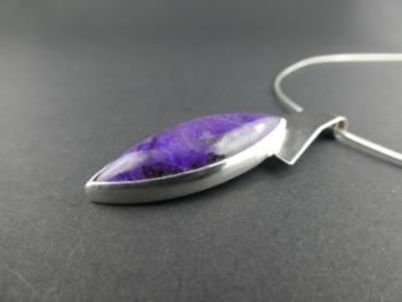 Sugilith Kettenanhänger (925er Silber)